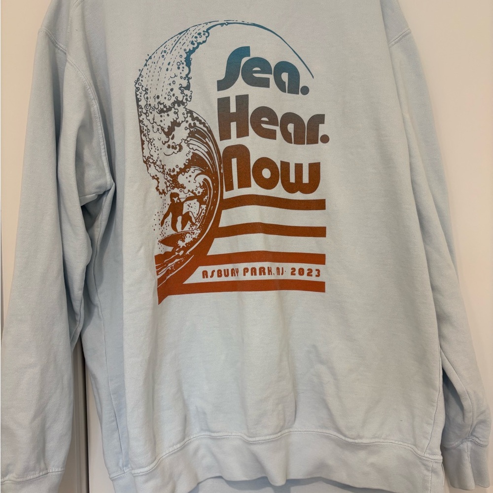 Comfort Colors Blue Crewneck Sweater